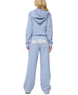 Miami Babe Zip Up Hoodie