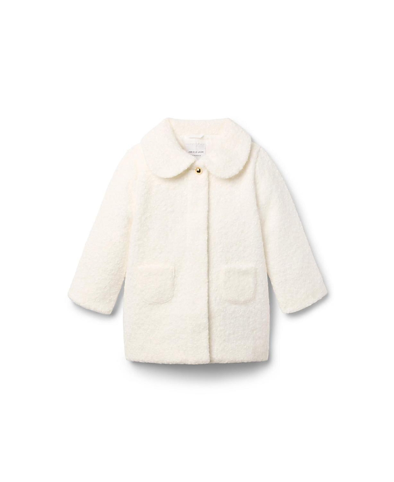 Janie and Jack Girls' The Sherpa Coat - Baby, Little Kid, Big Kid