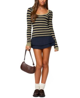 Rainey Striped Long Sleeve Top
