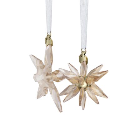 Annual Edition 2025 Festive 3D Crystal Ornament, Set of 2