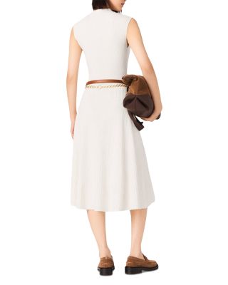 Side Slit Ribbed Dress