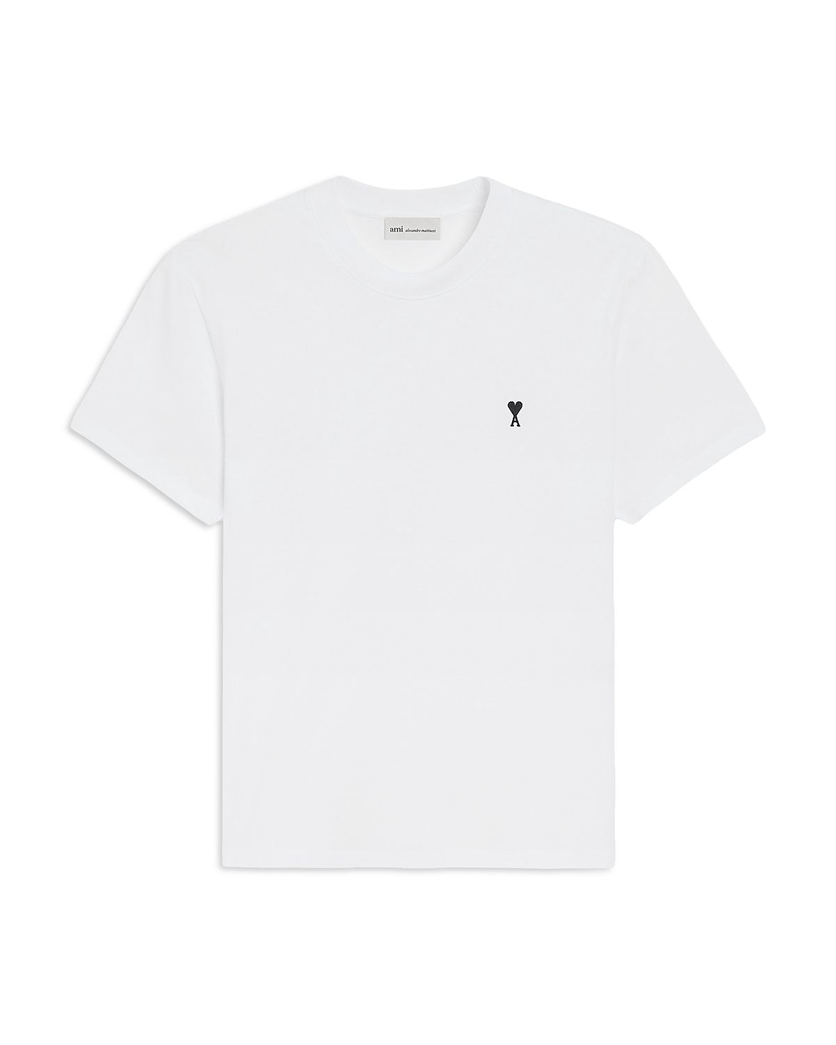 Ami Adc Short Sleeve Logo Tee