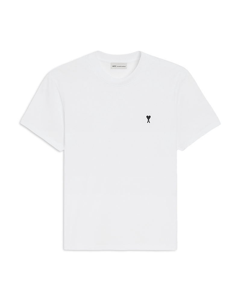 Ami Adc Short Sleeve Logo Tee