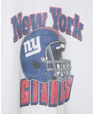  Unisex NFL New York Giants Throwback Helmet Flea Market Tee