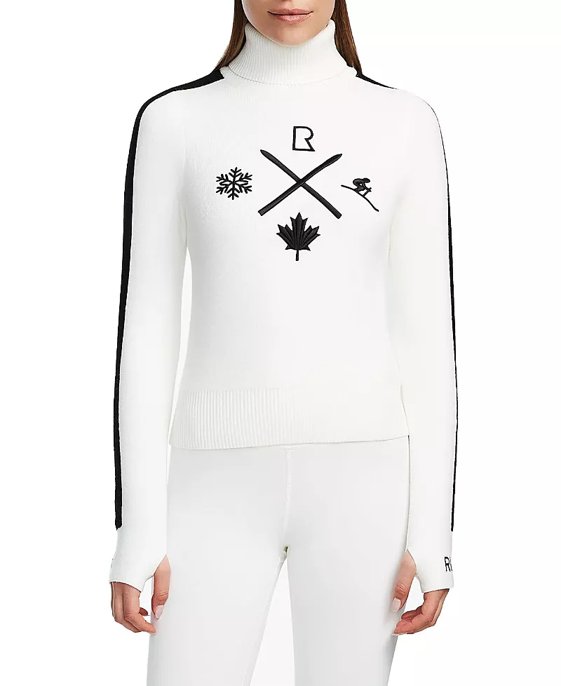 Rudsak Elizabeth Knit Ski Motif Turtleneck