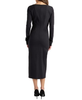 Willa Long Sleeve Midi Dress