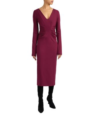 Willa Long Sleeve Midi Dress