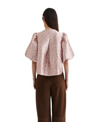 Cleo Pouf Balloon Sleeve Blouse