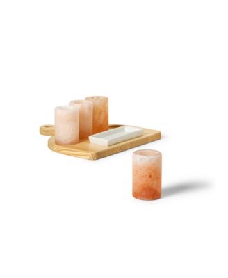  Himalayan Salt Tequila Glasses, Set of 4
