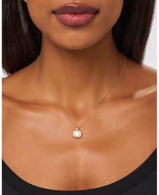 Clara Mother of Pearl Gold Pendant