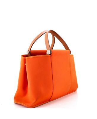 39 Cabag Elan Toile and Leather