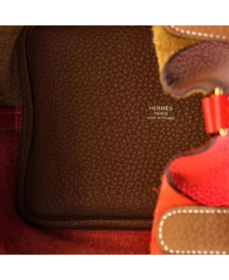 PM Picotin Lock Bag Bicolor Clemence