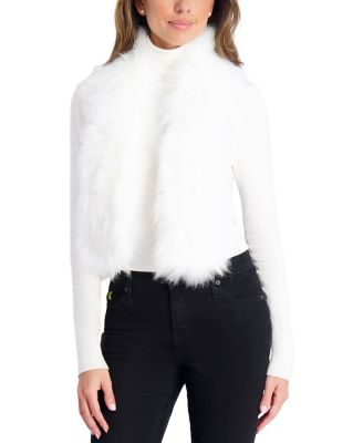  Cashmere Goat Knit Pull-Through Scarf