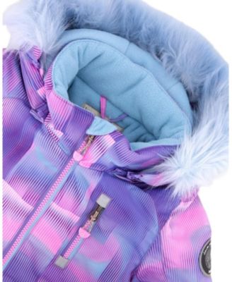 Girls' One-Piece Geo Play Snowsuit - Little Kid
