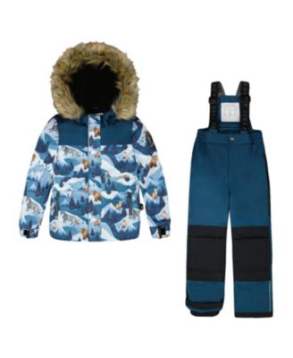  Boys' Two-Piece Bear Discover Snowsuit - Little Kid, Big Kid