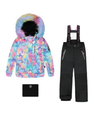 Girls' Two-Piece Play Heart Snowsuit - Big Kid