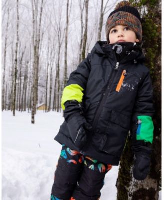  Boys' Two-Piece Play Smiley Face Snowsuit - Little Kid, Big Kid