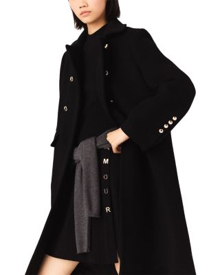 Long Wool Blend Coat