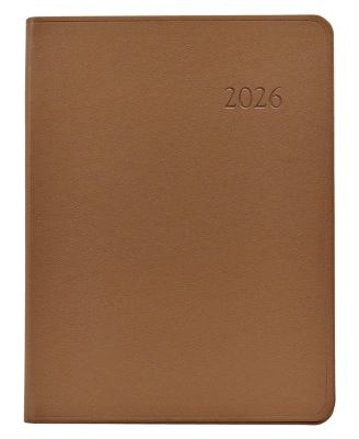  2026 Traditional Leather Desk Diary