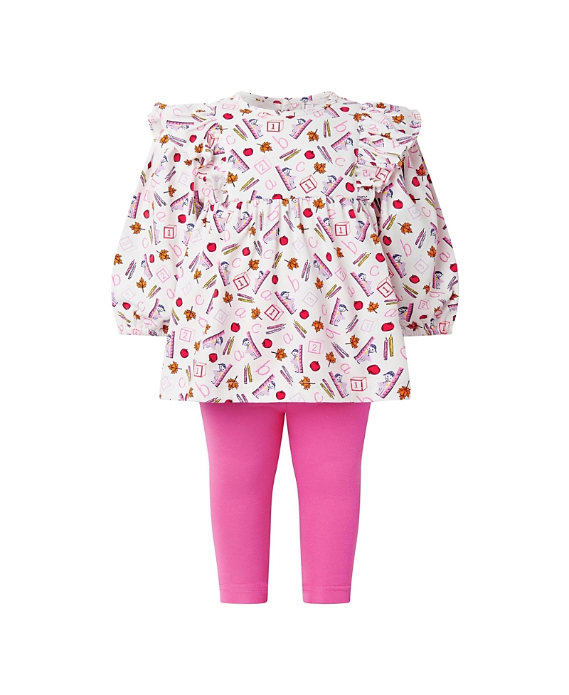 Rachel Riley Girls' Abc Top & Leggings Set - Baby