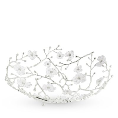 Silver Orchid Basket