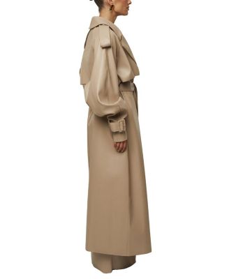  The Icon PU Leather Coat