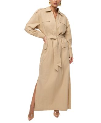  Harbor Shore Belted Maxi Dress