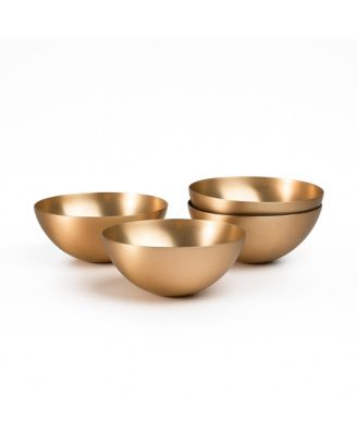  Artisan Brass Bowls Extra Small, Set of 4
