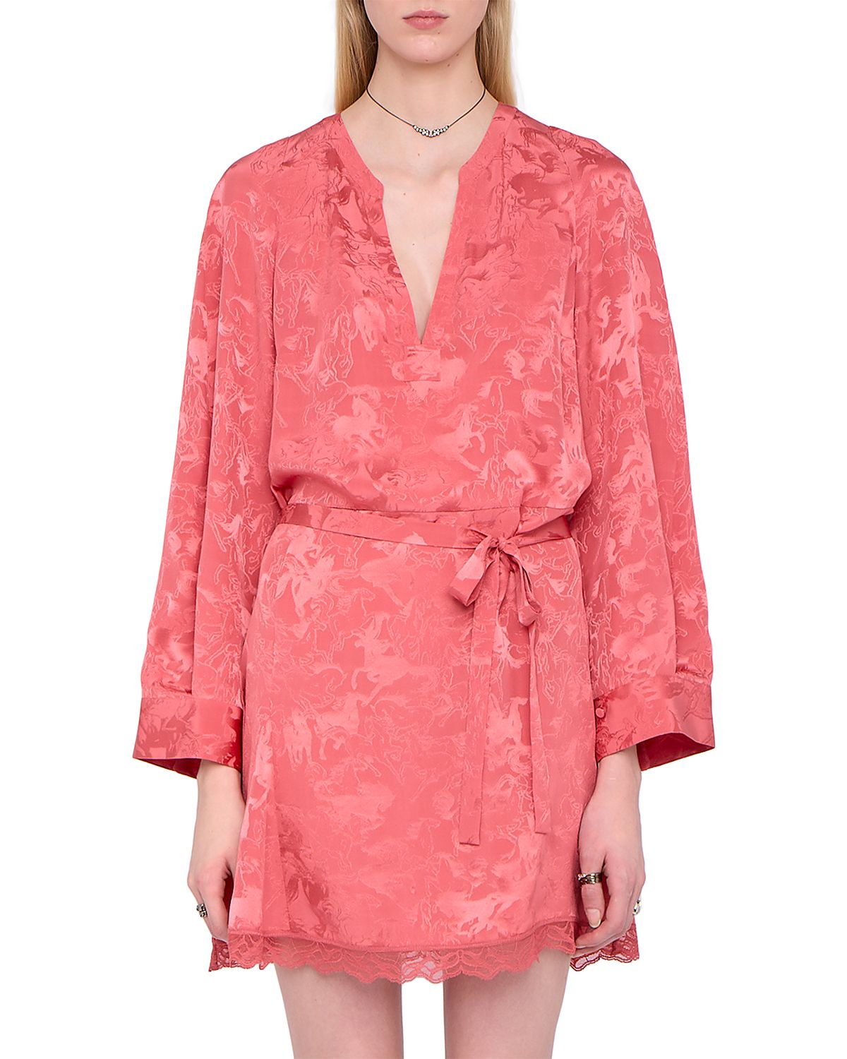 Zadig & Voltaire Ramasco Silk Dress