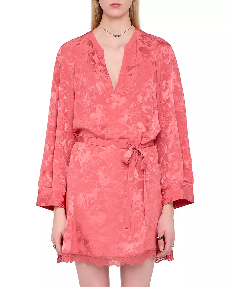 Zadig & Voltaire Ramasco Silk Dress