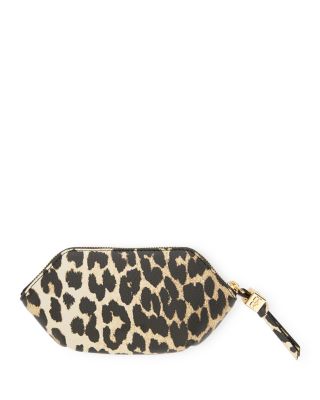 Bou Daisy Duck Leopard Print Coin Purse