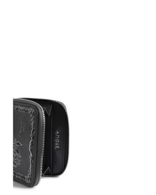 x Humberto Cruz Mini ZV Leather Card Holder