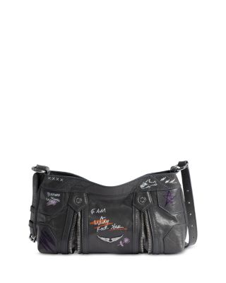 x Humberto Cruz Sunny Mood Vintage Patent Leather Shoulder Bag