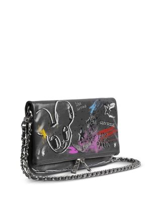x Humberto Cruz Rock Leather Clutch