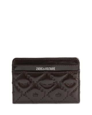 ZV Pass Monogram Vintage Patent Leather Card Holder