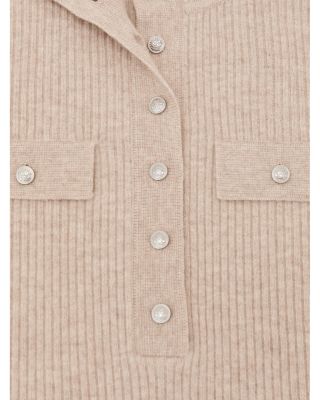 Elly Rib Knit Wool Sweater 