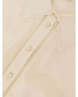 Clara Tipped Cuff Shirt