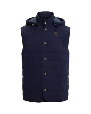 Quilted Jersey Hooded Vest
