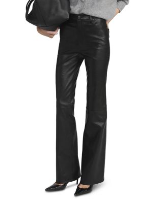 The Leather Reboot Jeans in Black