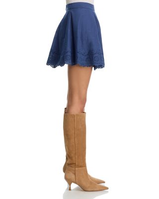 Puff Sleeve Corset Top & Circle Mini Skirt - Exclusive