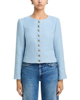 Multi Button Tweed Jacket - Exclusive