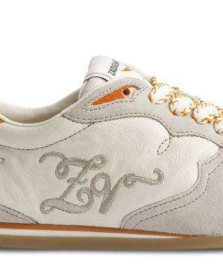 Women's Suede & Leather Dance Sneakers