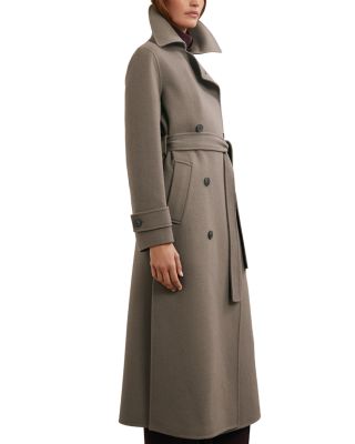 Petite Luna Long Blind Seam Coat