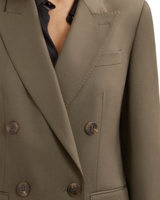 Petite Solene Double Breasted Blazer