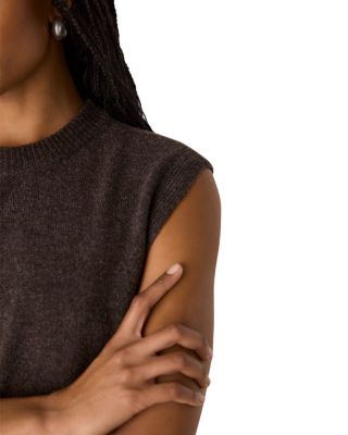 Wool Sleeveless Tank Sweater