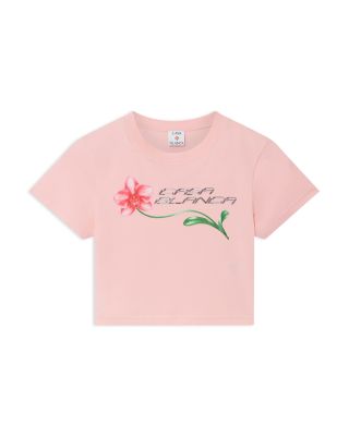 Orchid Logo Cropped Baby Tee