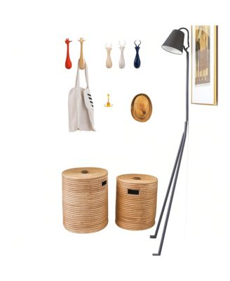 Malawi Basket with Wooden Handle