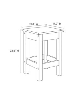 Galley Kitchen Island and Stool, Set of 3