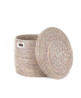  Flat Lid Storage Monochrome Low Storage Basket