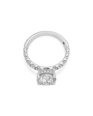 Luxe Collection Certified Lab Grown Diamond Engagement Ring in Platinum, 3.25 tcw